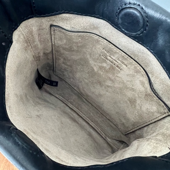 Rag & Bone Black and Tan Interior Bag - Picture 4 of 4